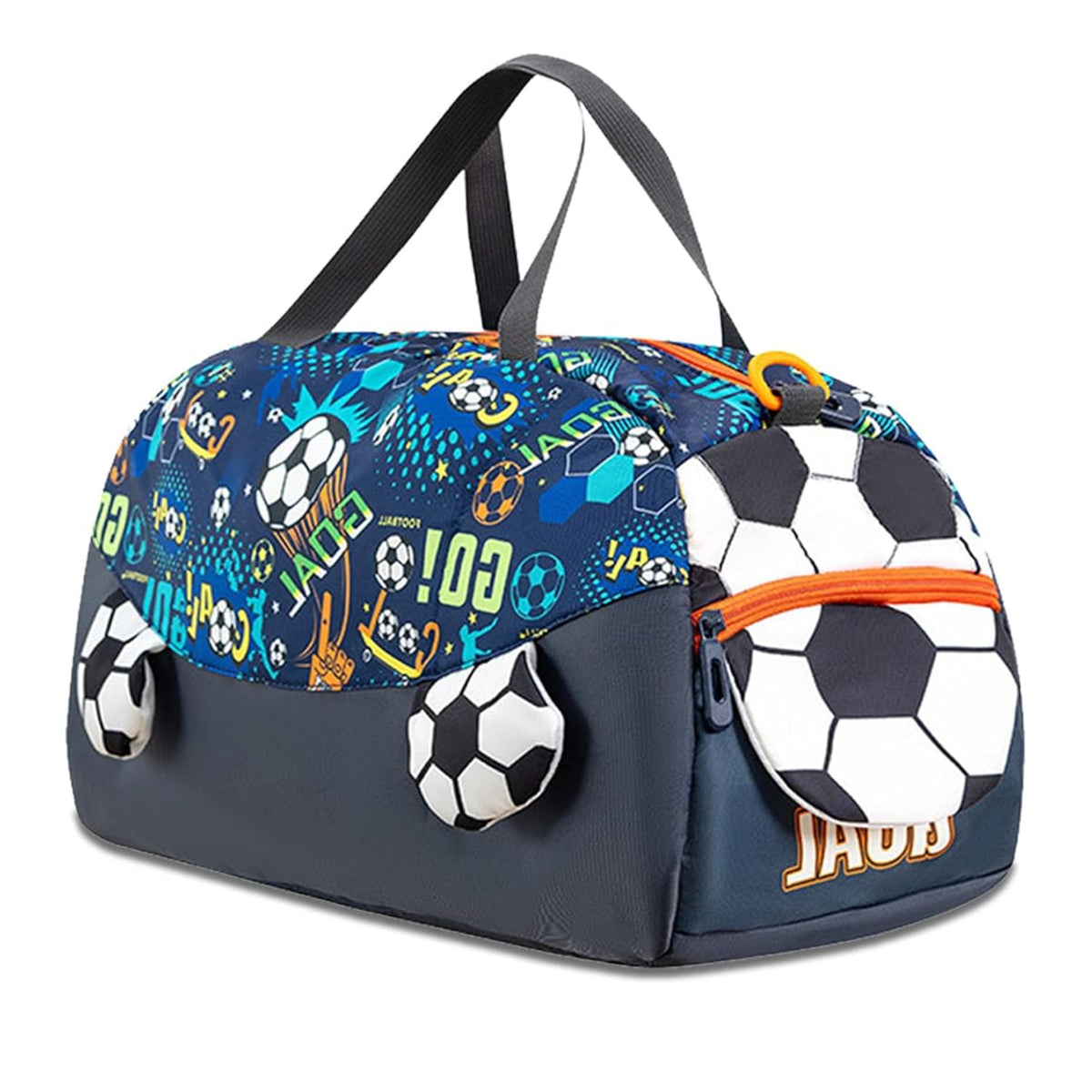 Football Large 3D Pixie Pack Boys Duffel Bag