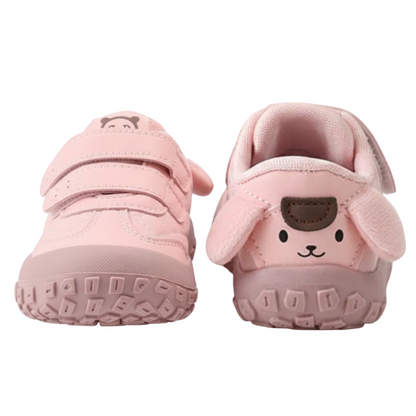 Children's Floppy-Ear Quilted Shoes - Pink