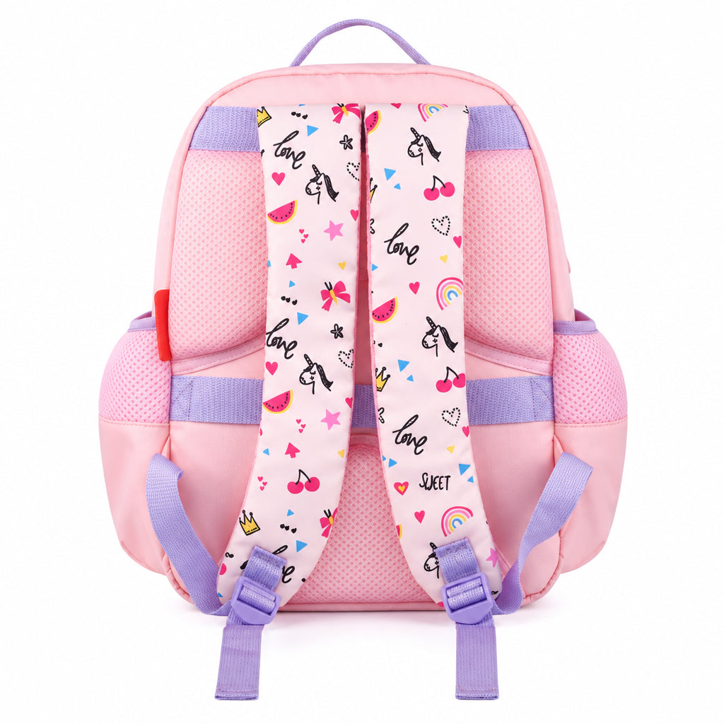 Supercute Magic Unicorn School Backpack & Lunch Bag Set