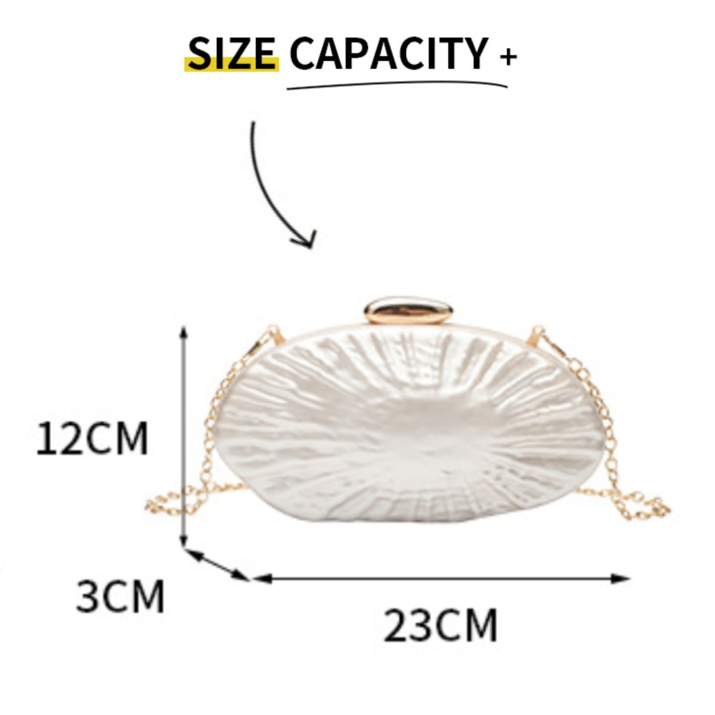Conch Clutch Bag