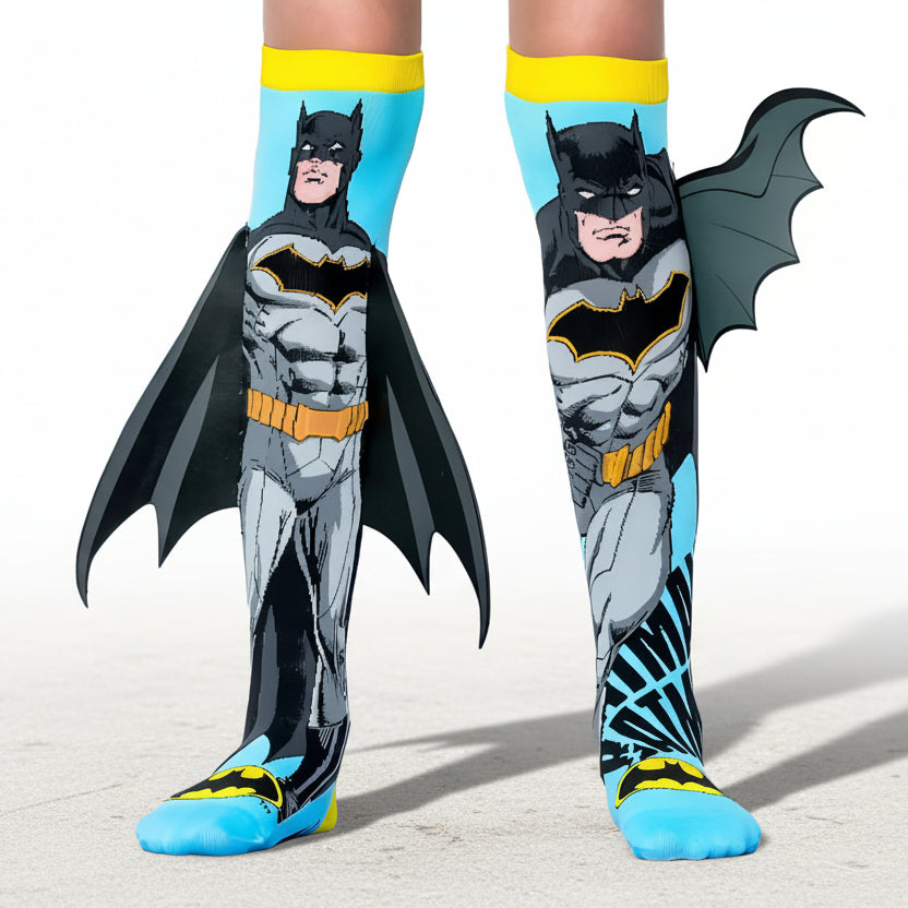 Batman Children's Adorable 3D Knee-High Crazy Socks