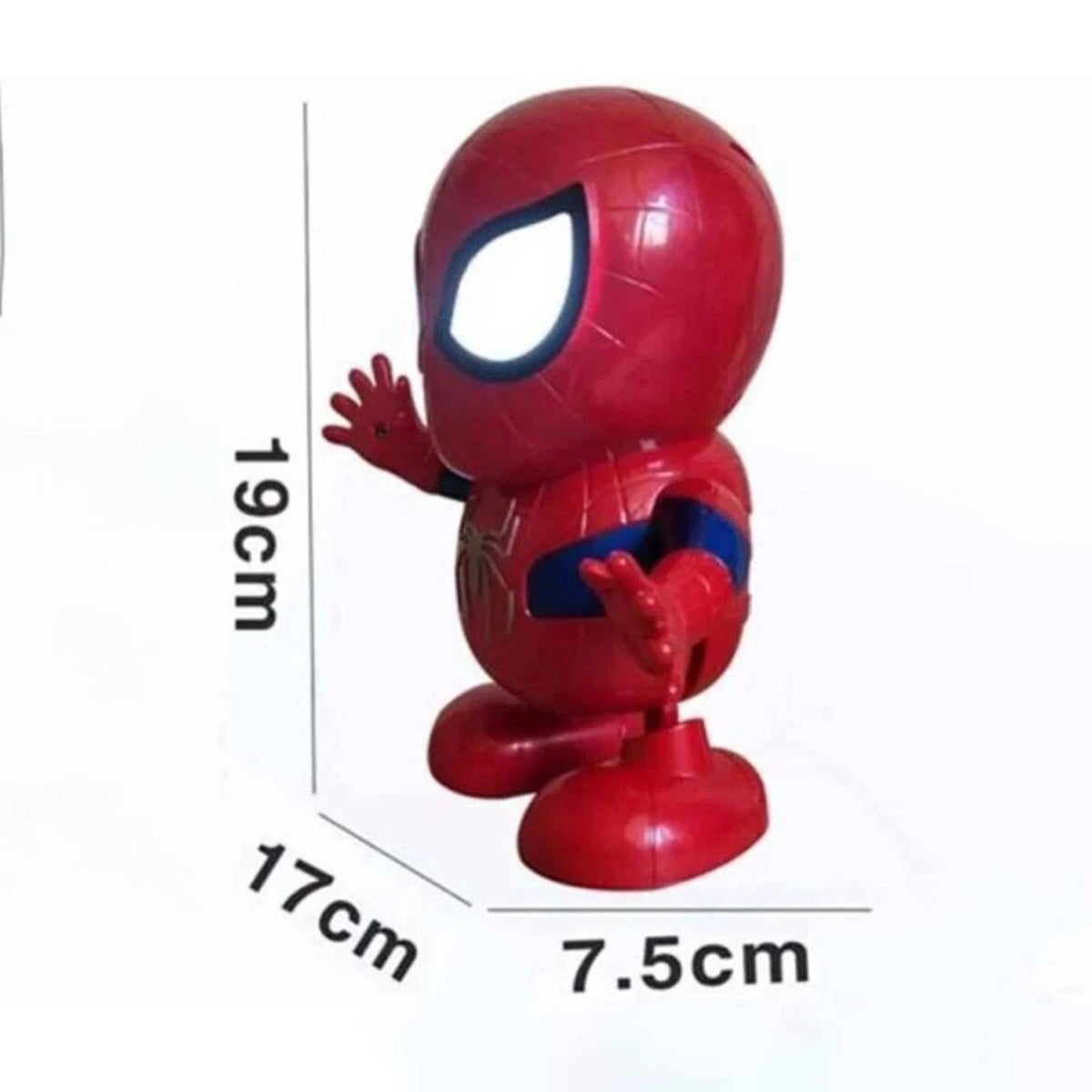 360 Degree Rotating Dance Hero Interactive Superhero Action Figure with Lights & Music