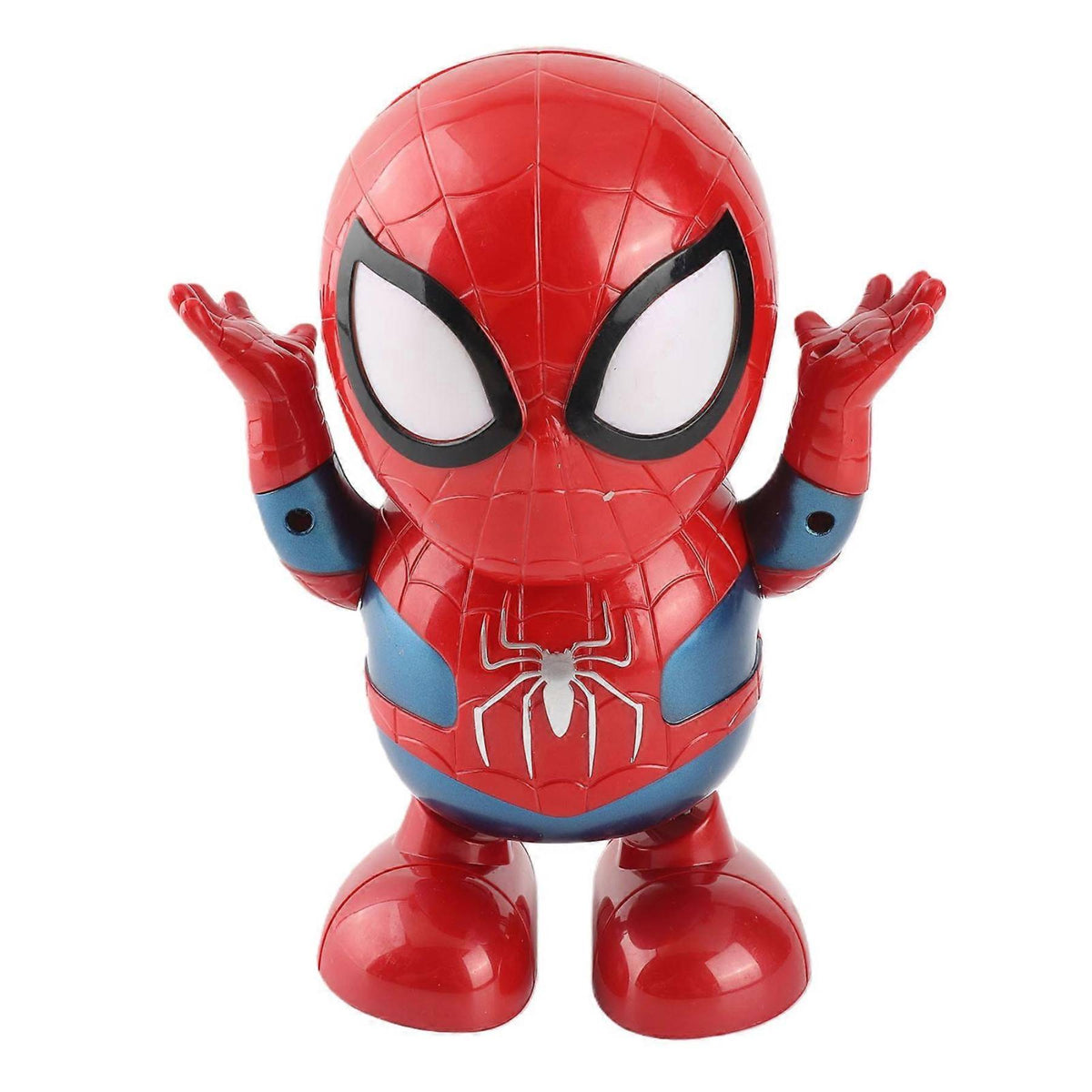 360 Degree Rotating Dance Hero Interactive Superhero Action Figure with Lights & Music