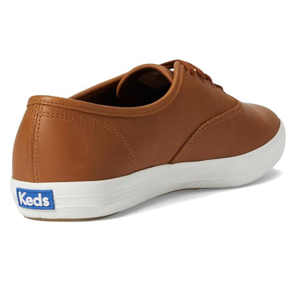 Keds Champion Leather Sneakers - Cognac