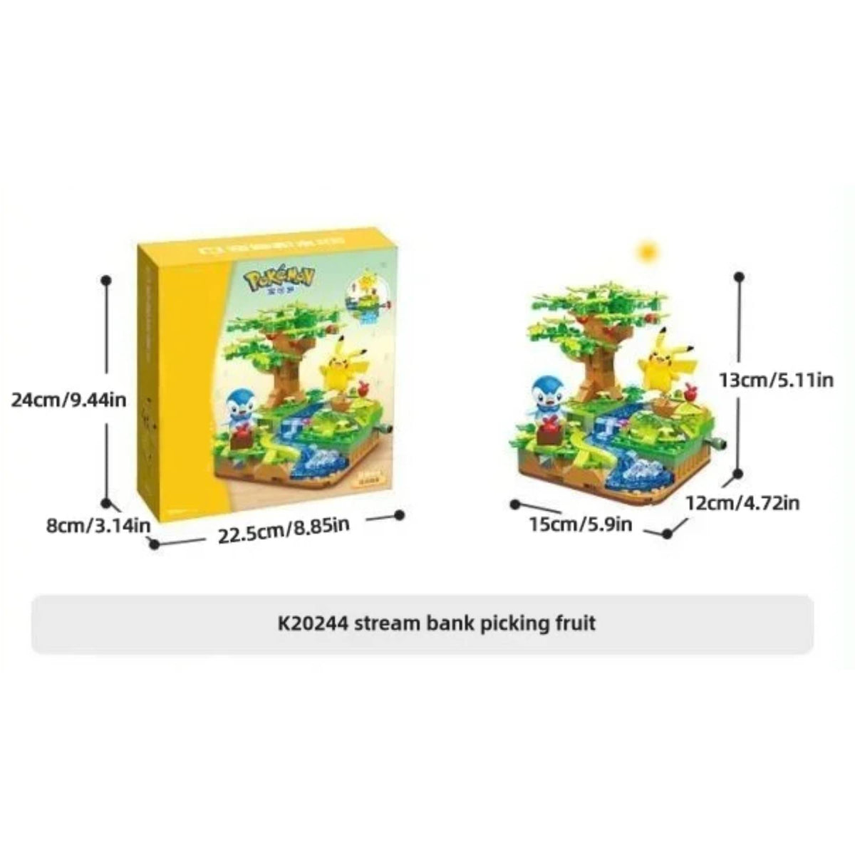 Keeppley Pokémon Partner Series Diorama Building Block Sets