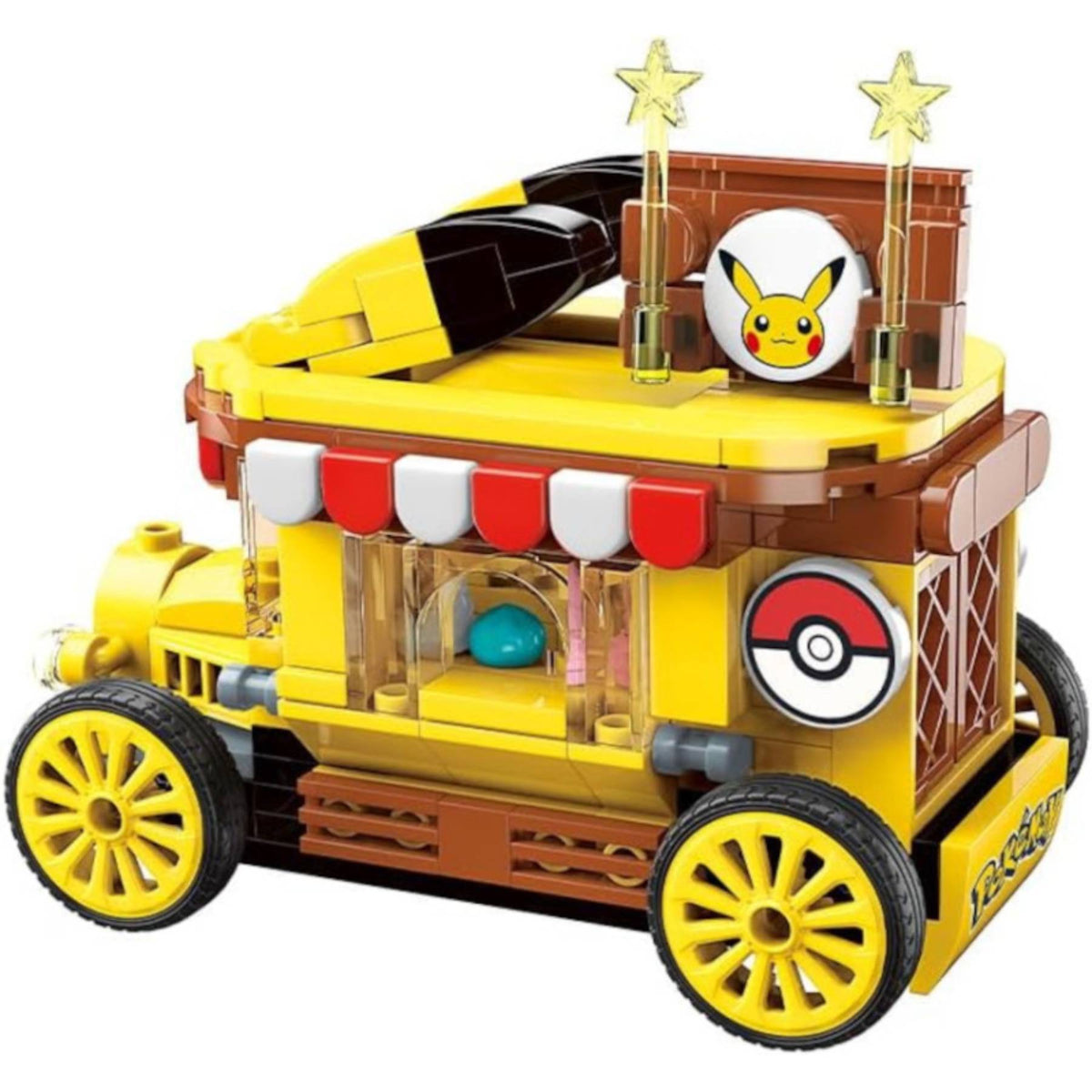 Keeppley x Pokémon Pikachu Mini Vehicle Building Block Collection