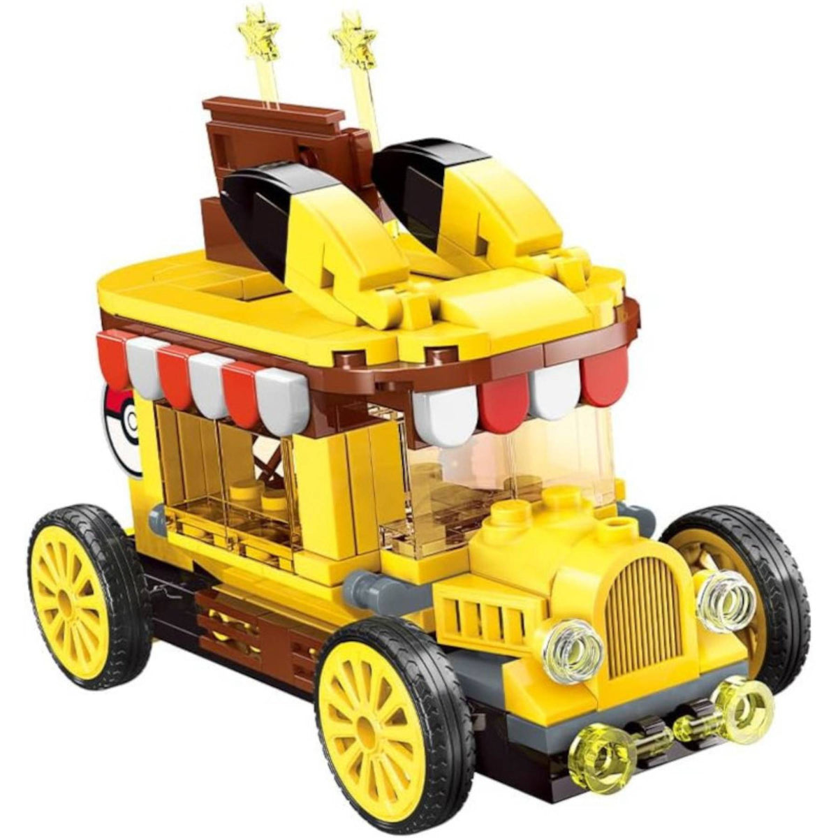 Keeppley x Pokémon Pikachu Mini Vehicle Building Block Collection