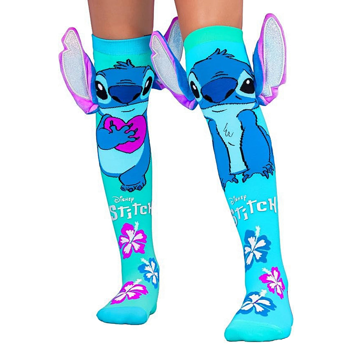 Disney Stitch Knee-High Crazy Socks