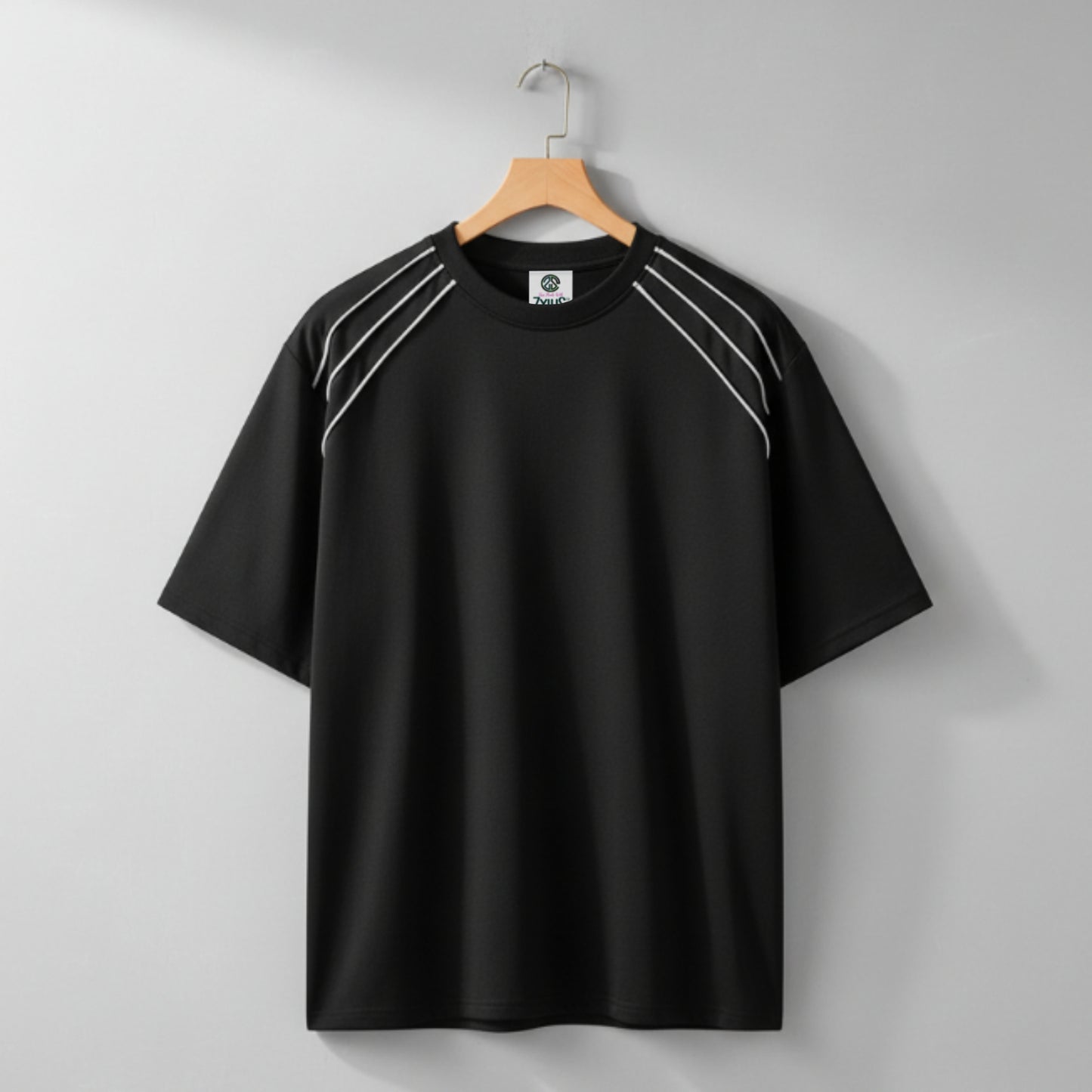 Men's Oversized Shoulder Padded T-Shirts