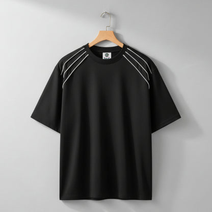 Men's Oversized Shoulder Padded T-Shirts