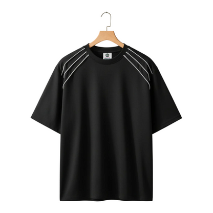 Men's Oversized Shoulder Padded T-Shirts