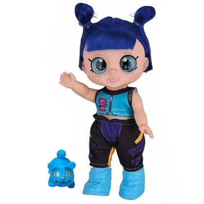 Demon Hunters Singing Doll with 5D Eyes & Blue Tiger Companion
