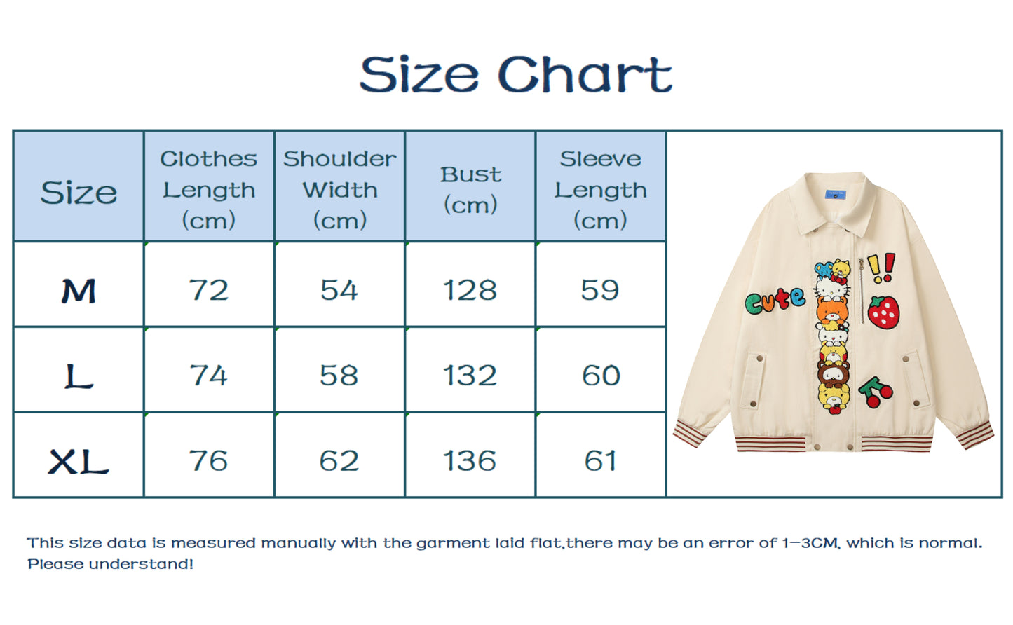 Kawaii Cluster Youth Jacket