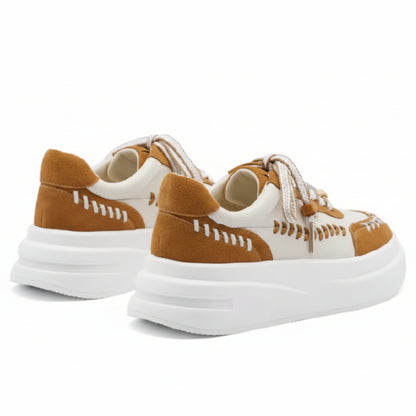 Women's Charm Sneakers - Brown