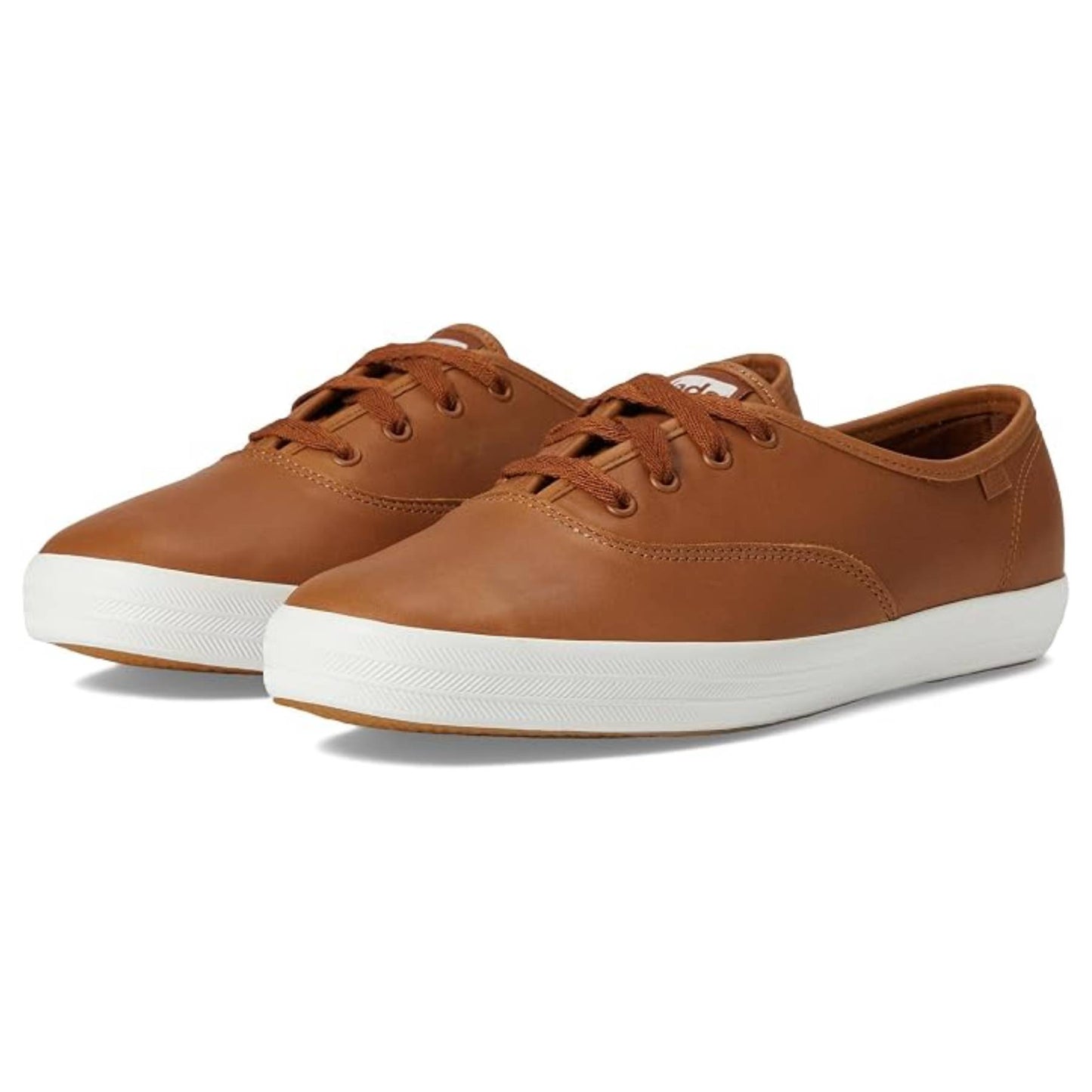 Keds Champion Leather Sneakers - Cognac