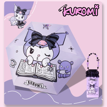 Sanrio Kuromi Compact Foldable Umbrella