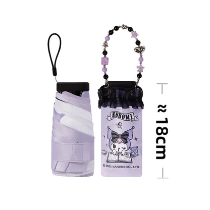 Sanrio Kuromi Compact Foldable Umbrella