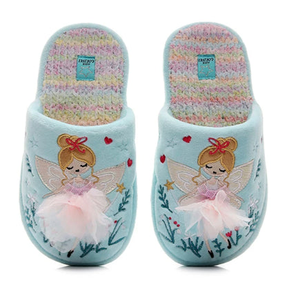 Children's Magical Fairy Closed-Toe Home Slippers