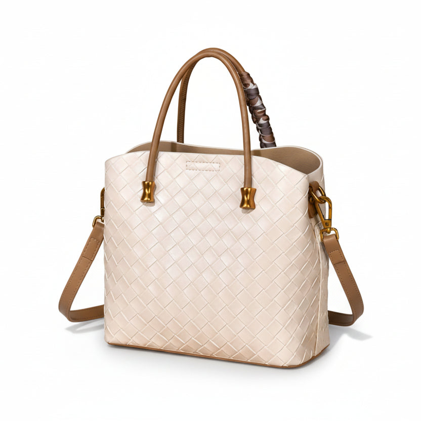Scarf Bucket Crossbody Bag