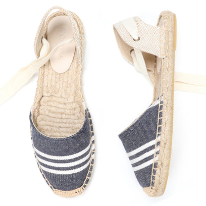 TONIVIS Women's Lace-Up Espadrille Shoes