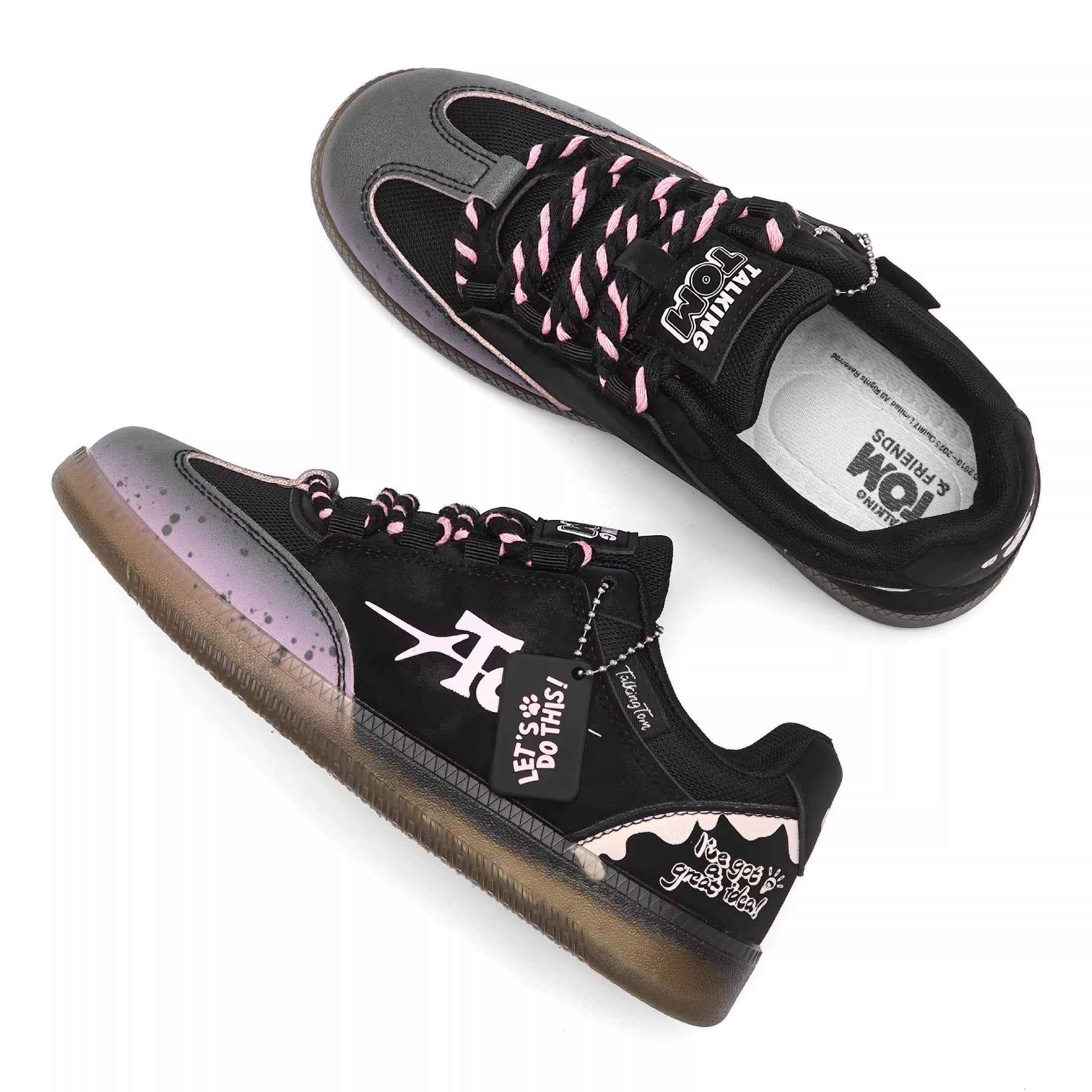 TALKING TOM | Casual Jelly Shoes - Black