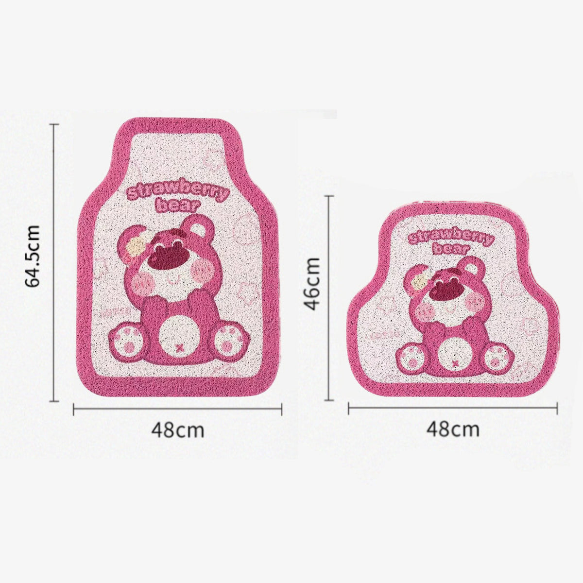 Adorable Lotso Bear Universal Non-Slip Car Floor Mats