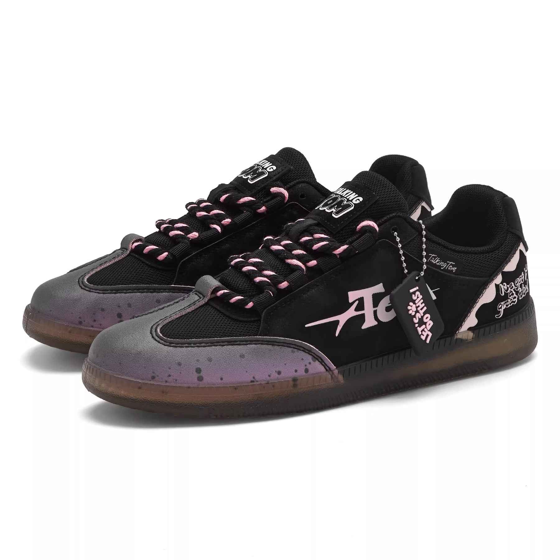 TALKING TOM | Casual Jelly Shoes - Black