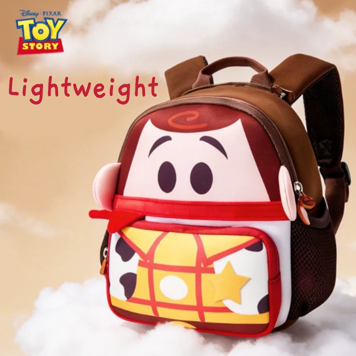Disney Pixar Toy Story Sheriff Woody 3D Toddler Backpack