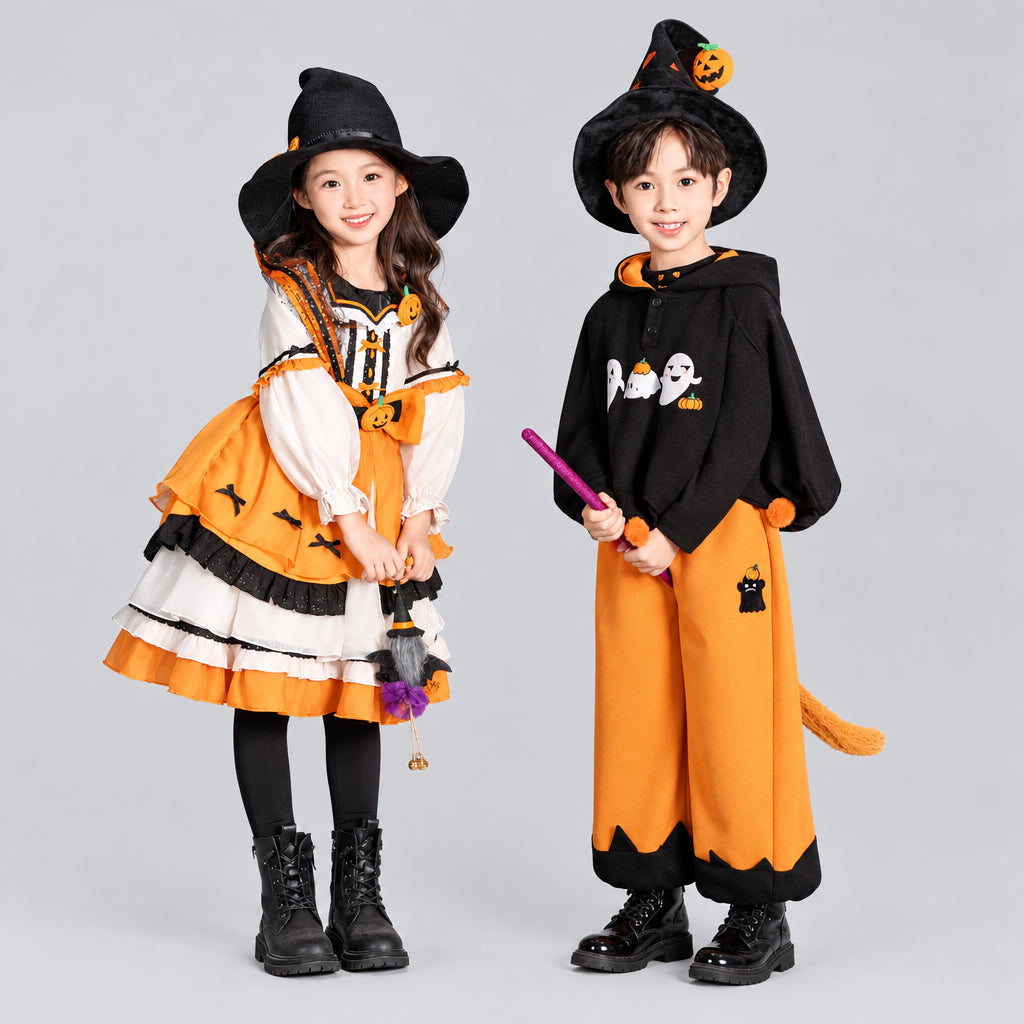 Siblings/Twins Matching Halloween Costume Set