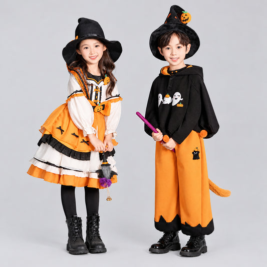 Siblings/Twins Matching Halloween Costume Set
