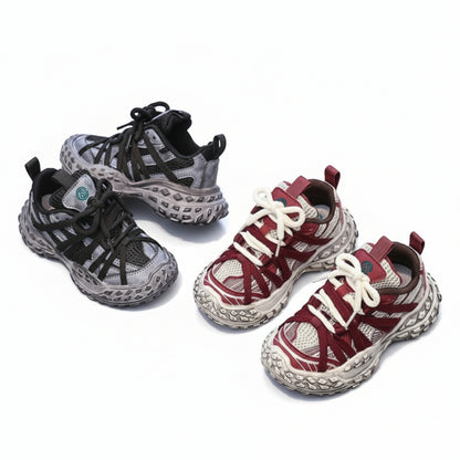 Children's Zoom Sneakers - Unisex (Red)
