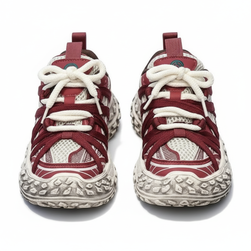 Children's Zoom Sneakers - Unisex (Red)