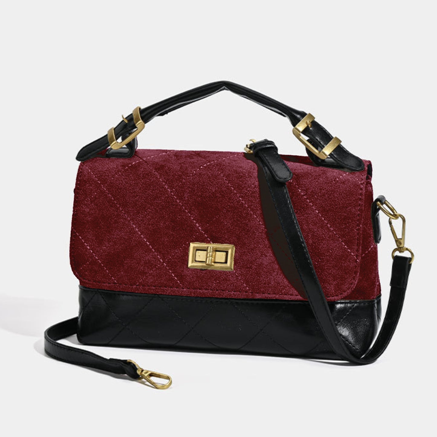Women's Retro Luxe Satchel Bag