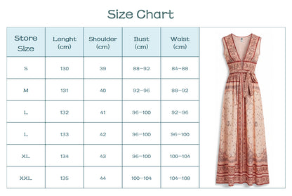 Eri Retro Plunging Neckline Sleeveless Dress