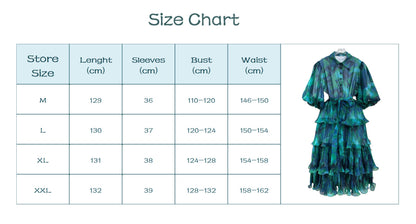 Roseate Puff Sleeve Volume Midi Dress