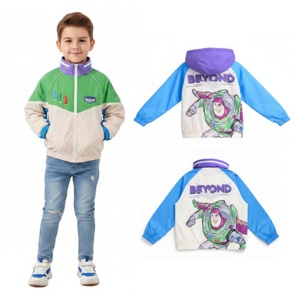 Toy Story Buzz Lightyear Kids Windbreaker Jackets