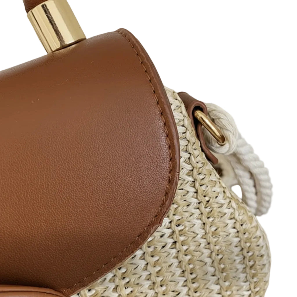 Retro Buckle Crossbody Bag / Handbag