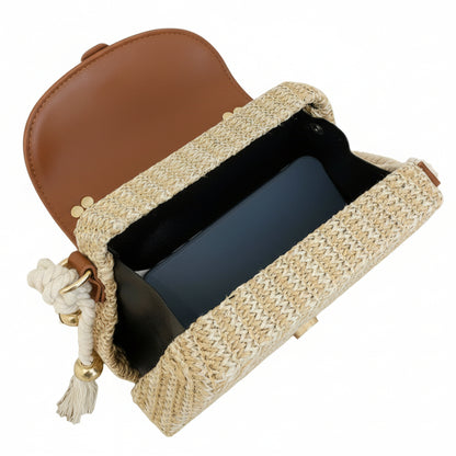 Retro Buckle Crossbody Bag / Handbag