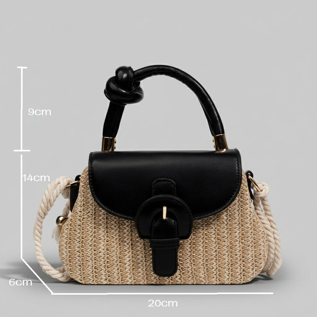 Retro Buckle Crossbody Bag / Handbag