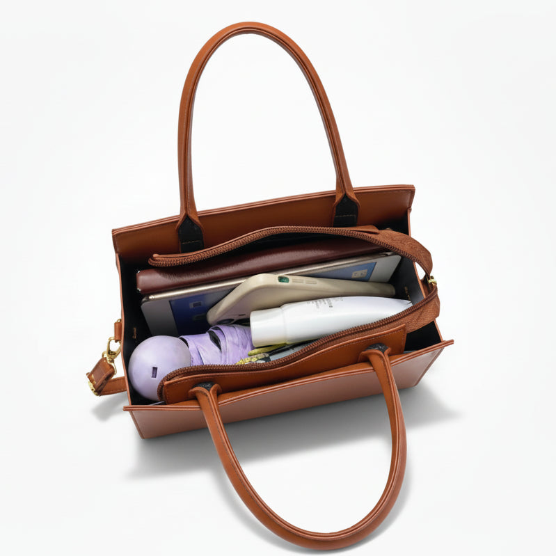 Crocodile-Patterned Crossbody/Handbag.