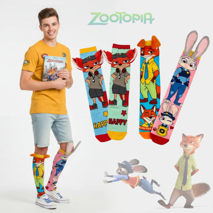 Disney Zootopia 3D Knee-High Crazy Socks