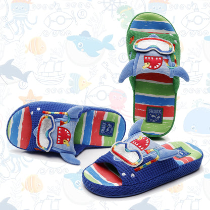 Kids' Jawsome Shark Home Slippers