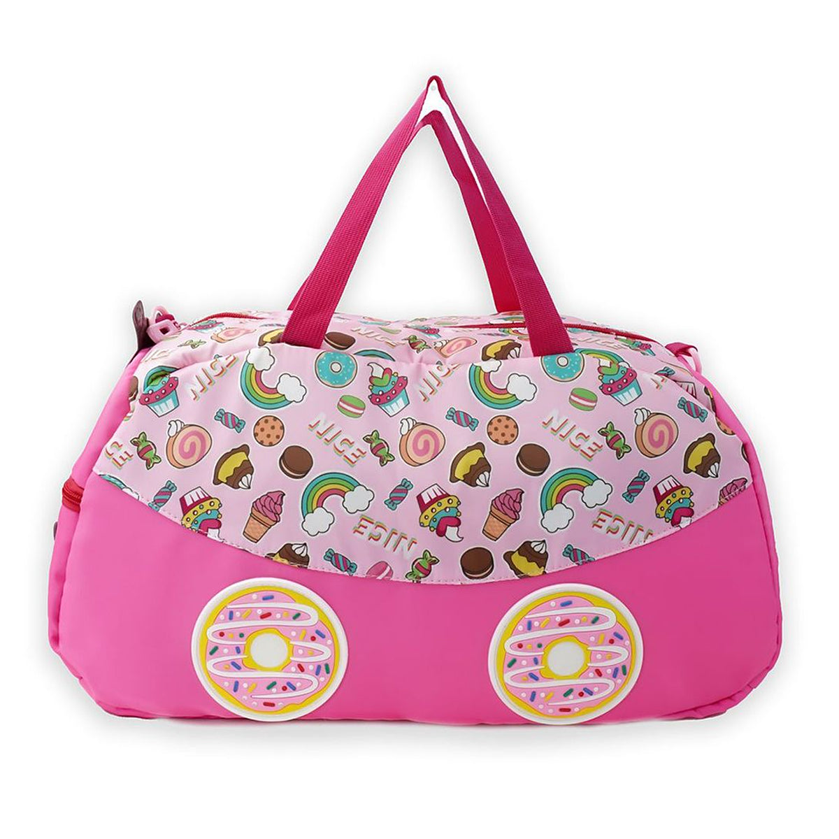 Ice Cream Extra Large 3D Pixie Pack Girls Duffel Bag