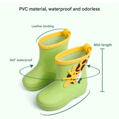 Zoo-ies Low Gumboots - Children's Anti Slip Rain Boots