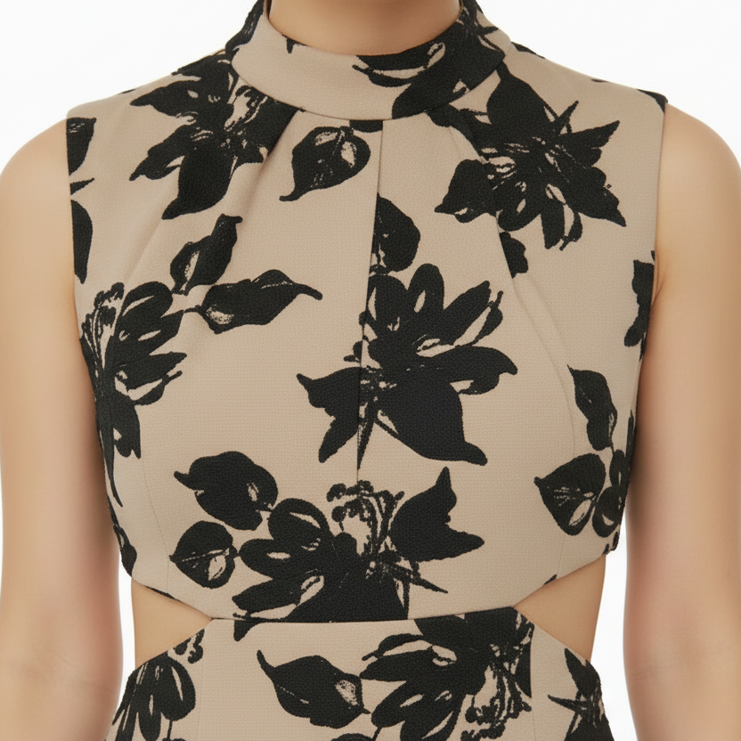 Aize Backless Midi Dress