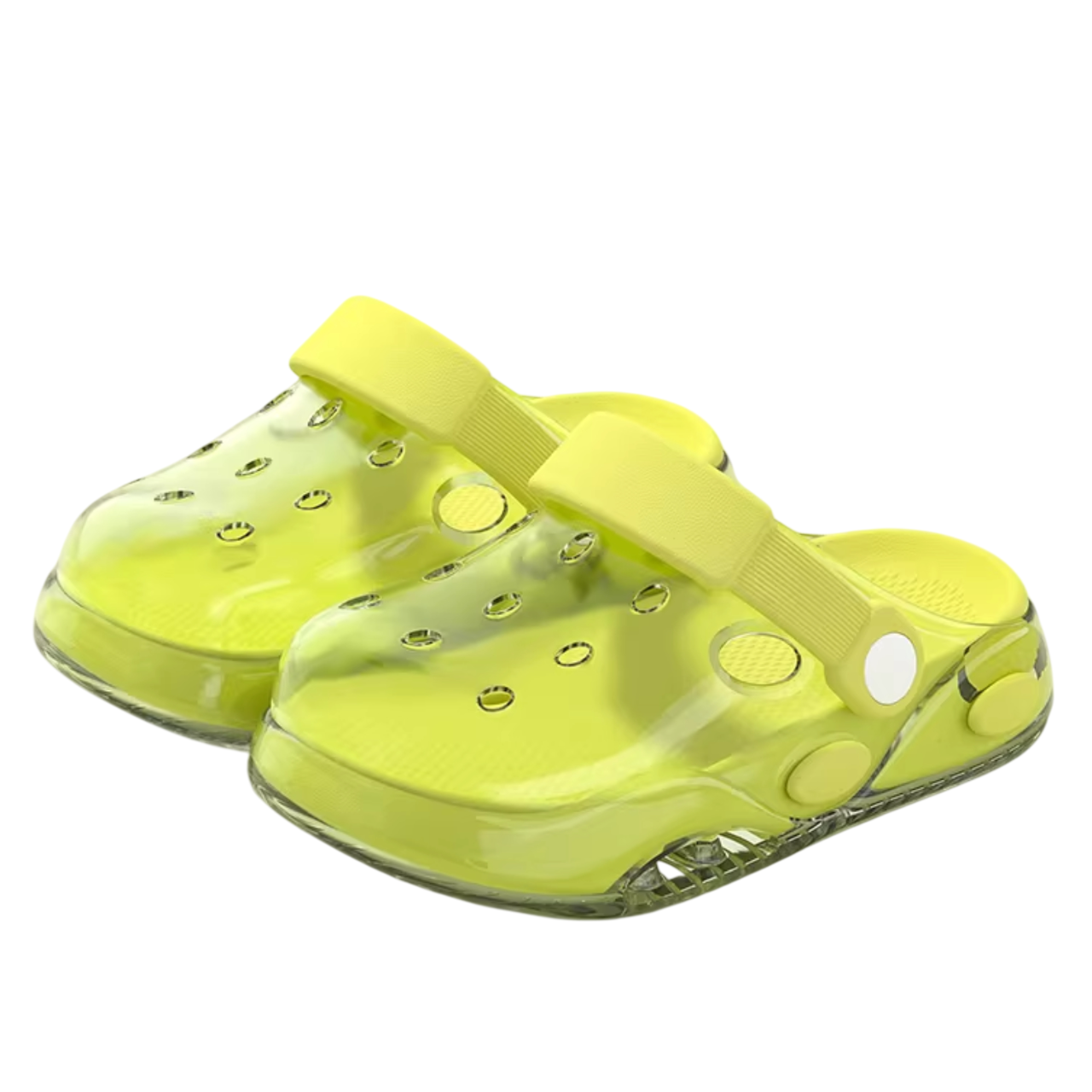 AeroGrip Translucent 1.0 Children's Clog Sandals