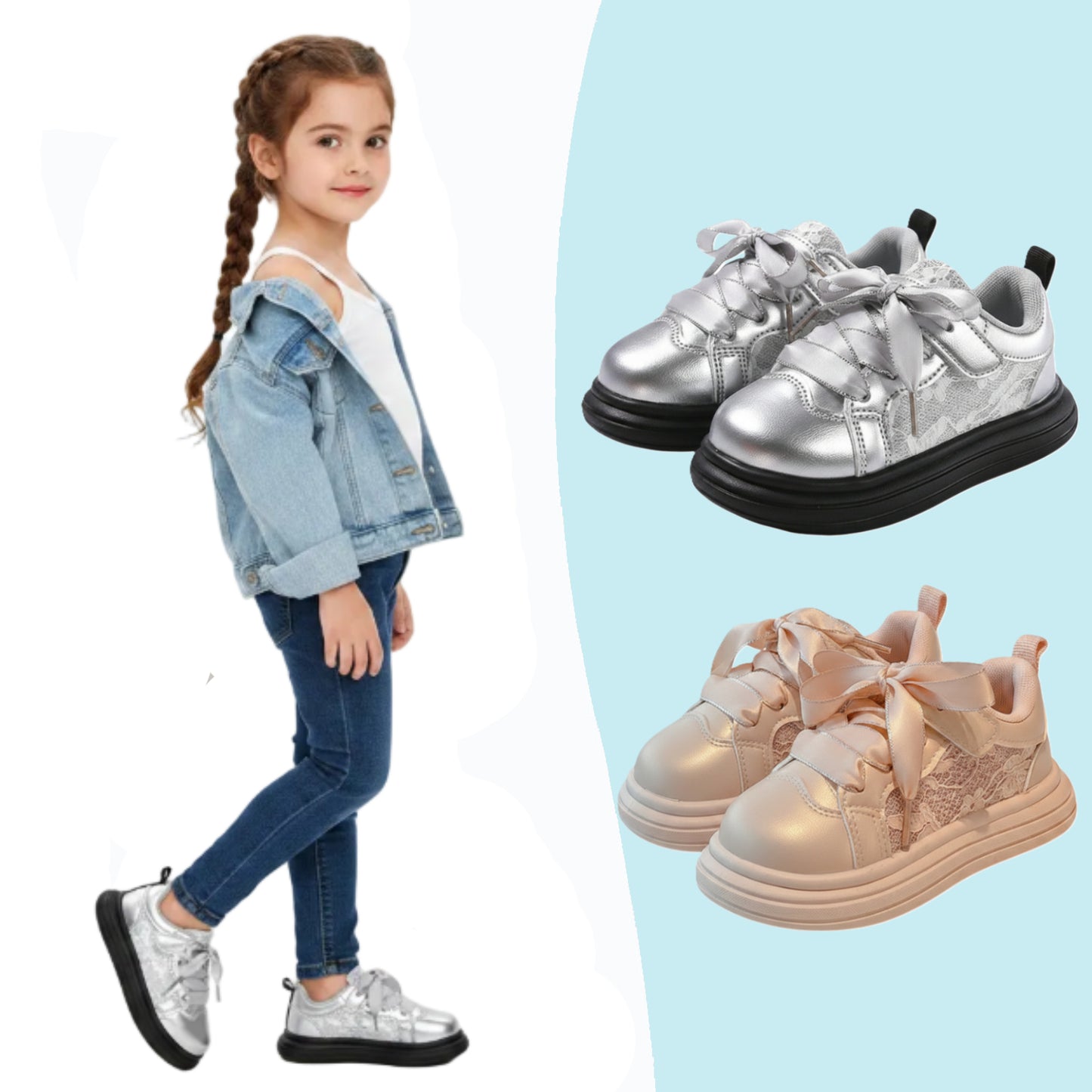 Girl's Stardust Casual Shoes