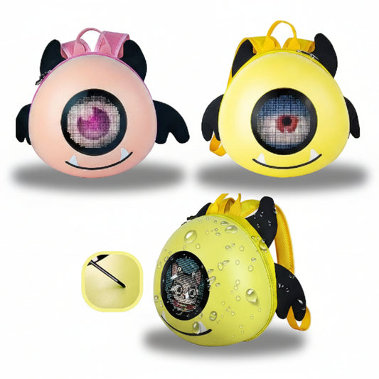 Kids Little Monster LED Backpack